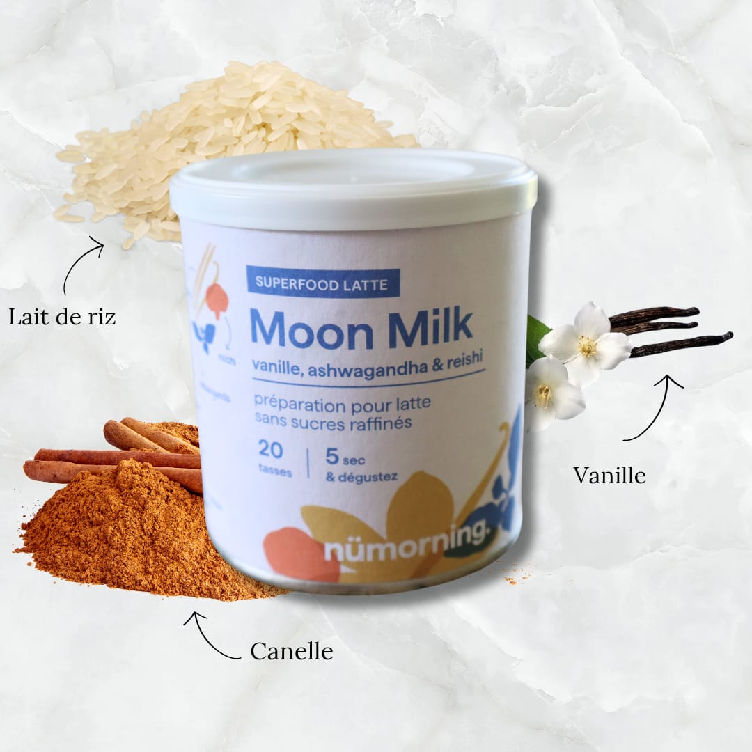 Moon Milk Superfood Latte Vanille nümorning