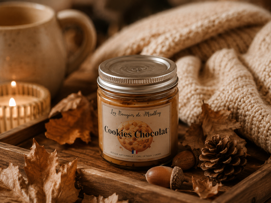 Bougie Gourmande Cookie par Mélanie — Précommande