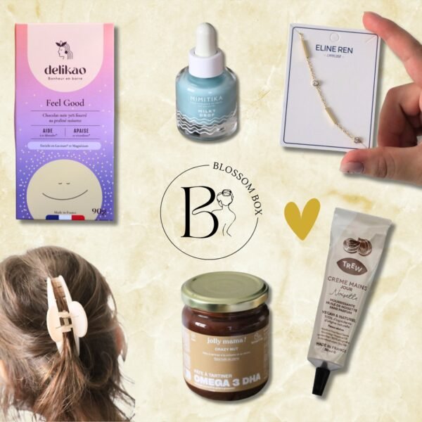 Box post-partum Serenity Ahead avec tous les produits