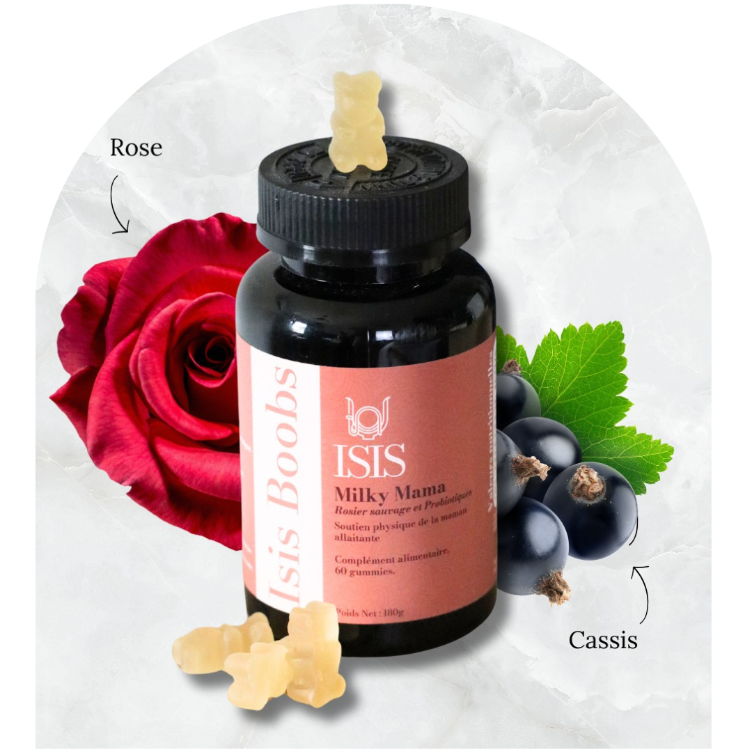 gummies soutien allaitement box Milk and Glow