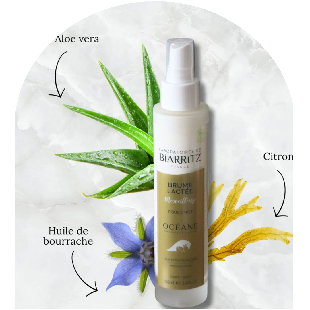 brume lactée pour le corps box allaitement Milk and Light